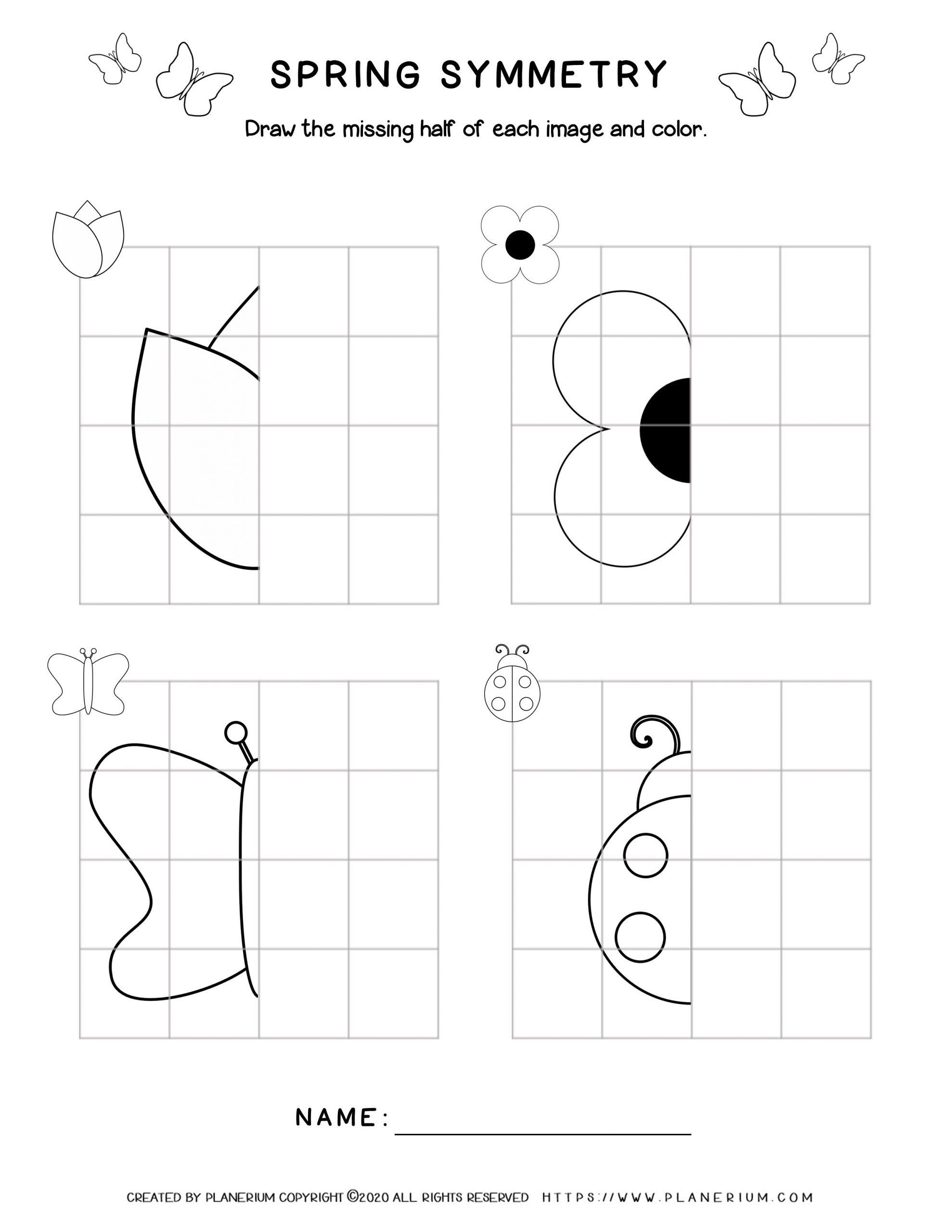 30 Drawing Worksheets For Kindergarten Math