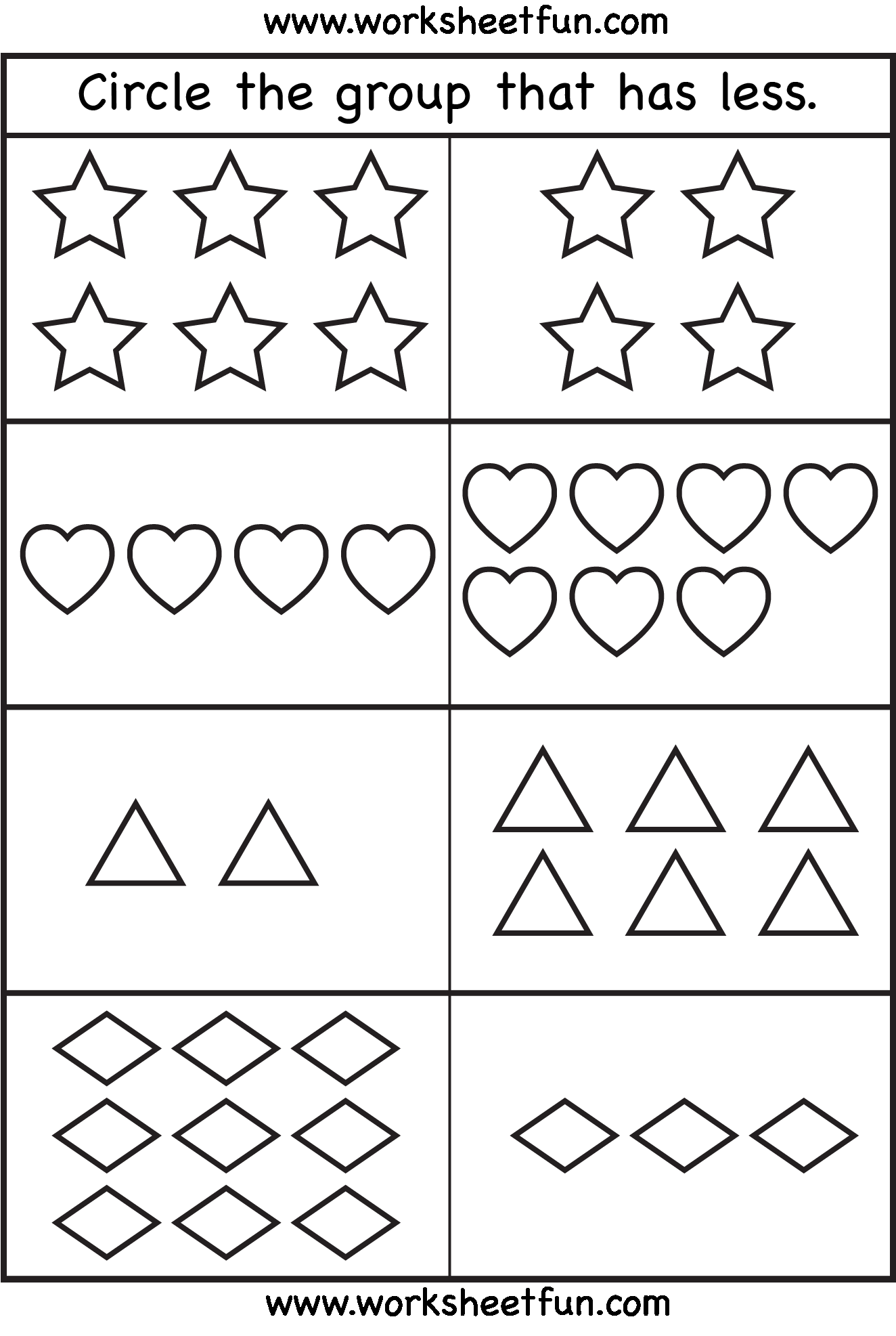 30 Drawing Worksheets For Kindergarten Math