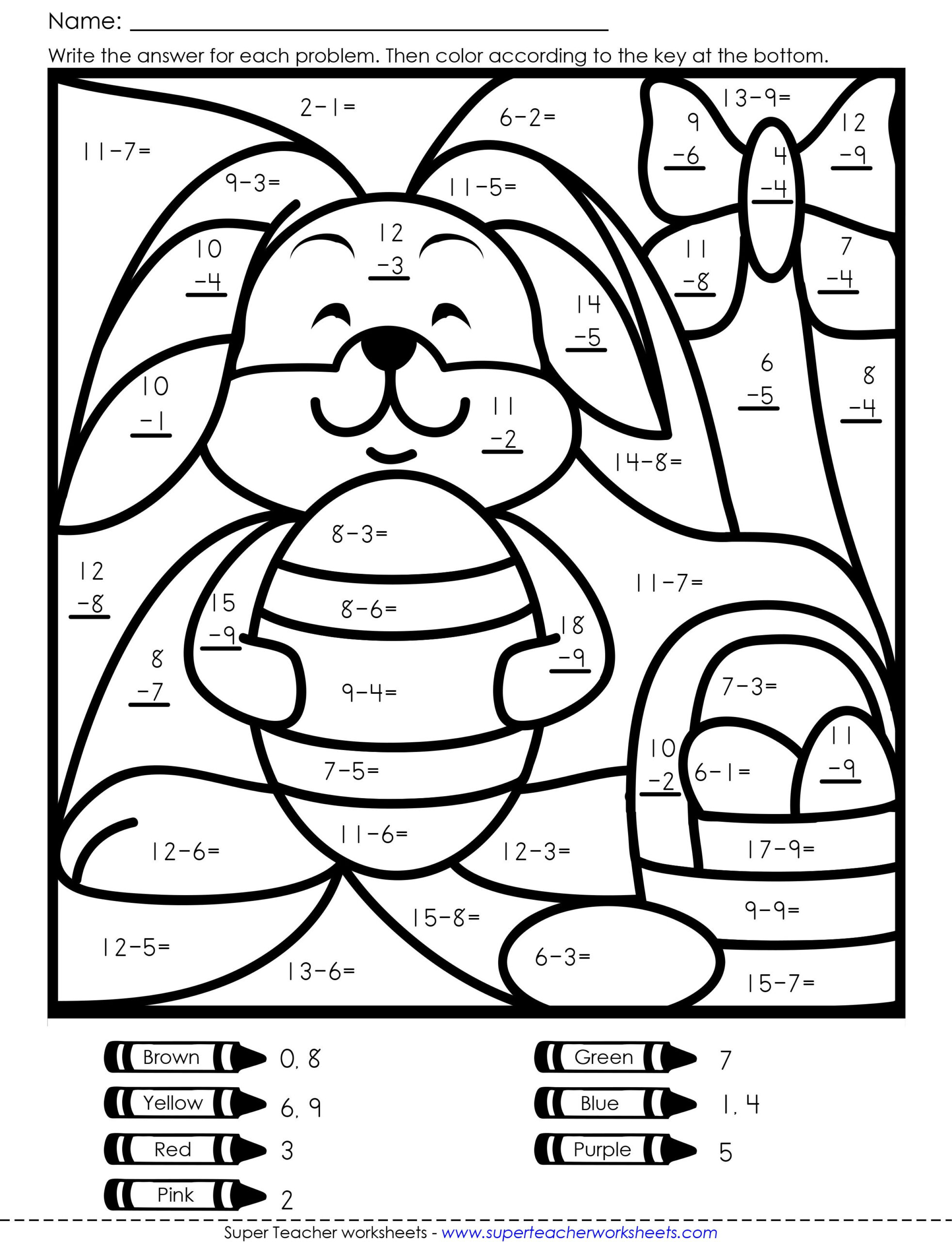 30 Easter Worksheets Preschool Math