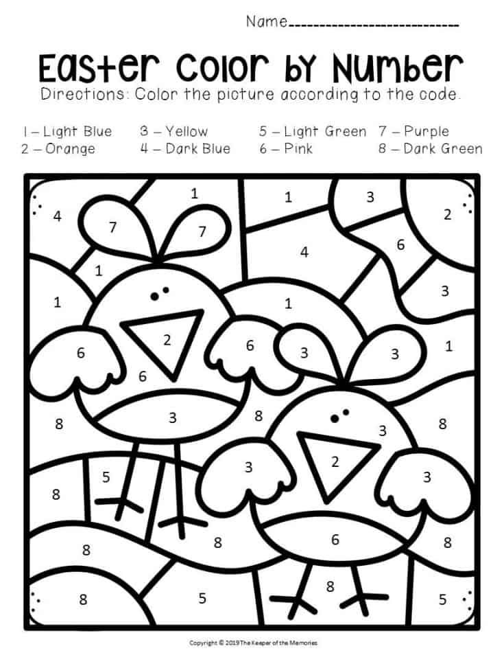 30 Easter Worksheets Preschool Math