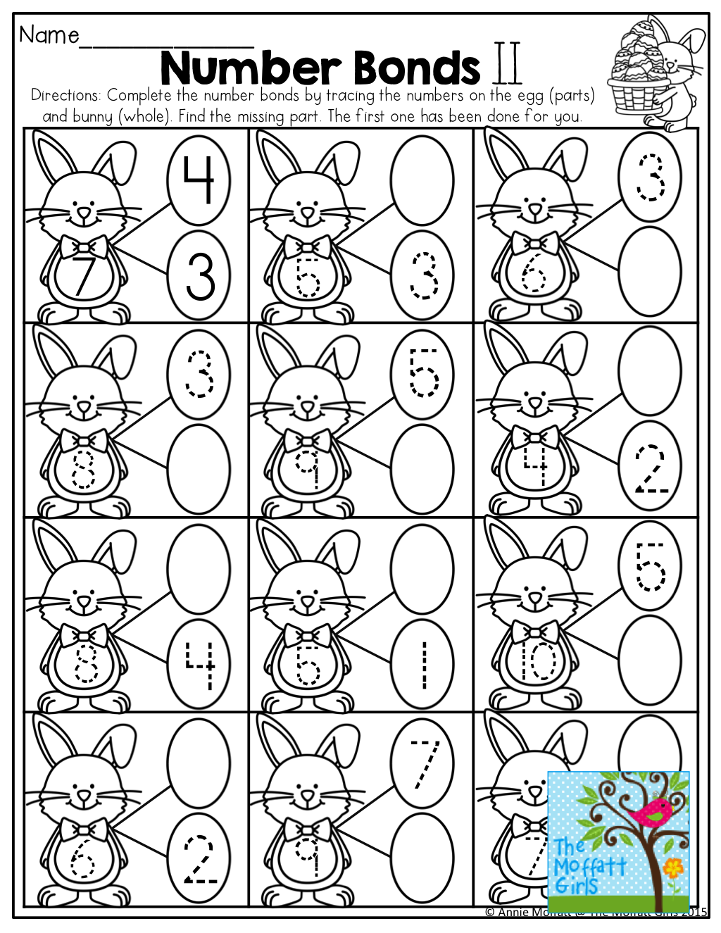 30 Easter Worksheets Preschool Math