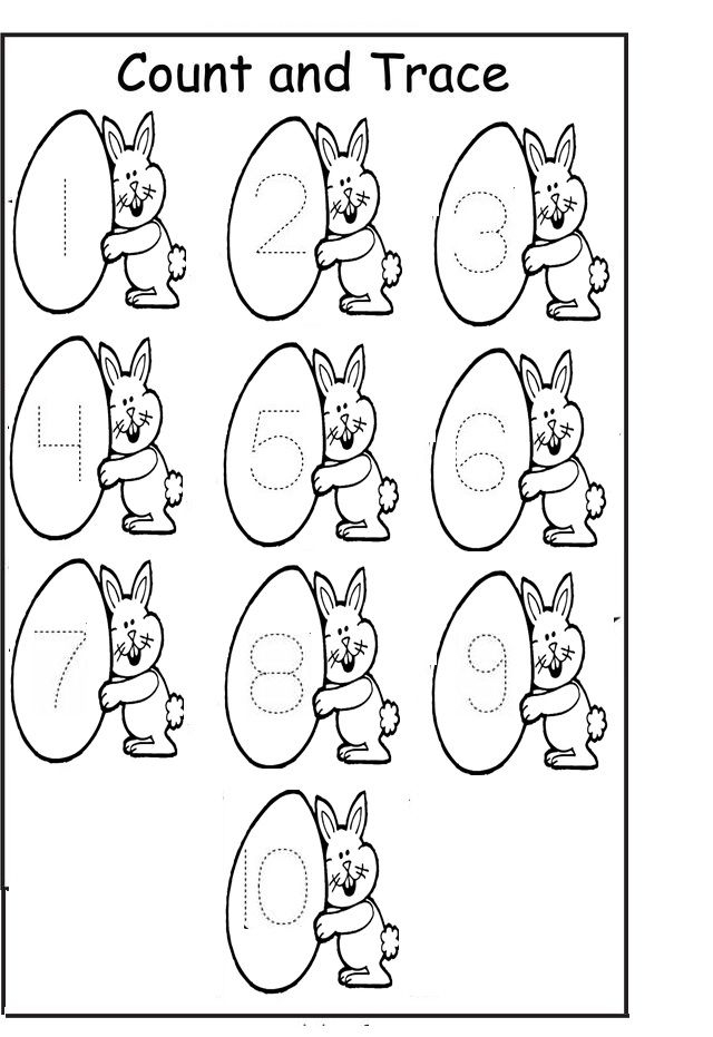 30 Easter Worksheets Preschool Math