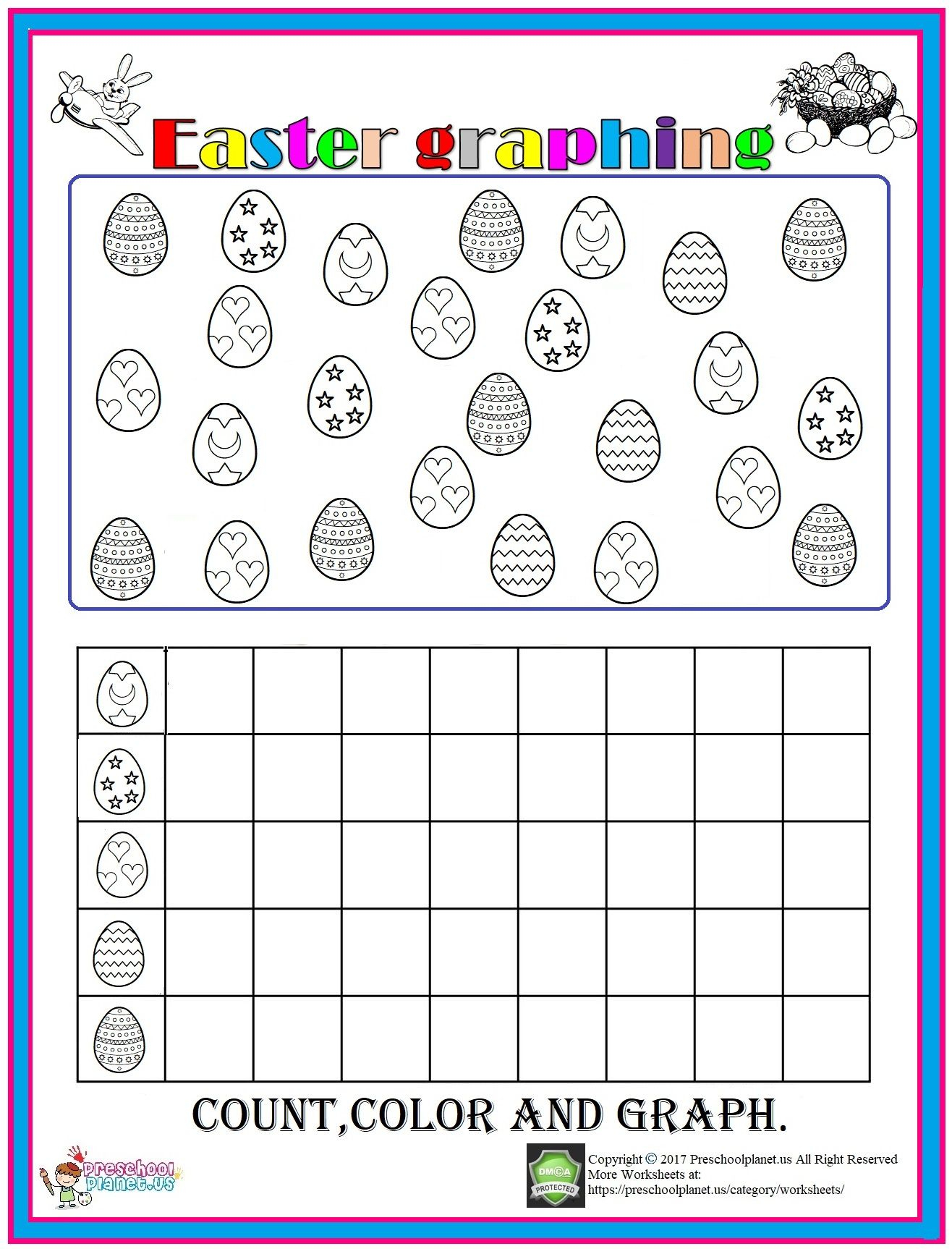 30 Easter Worksheets Preschool Math