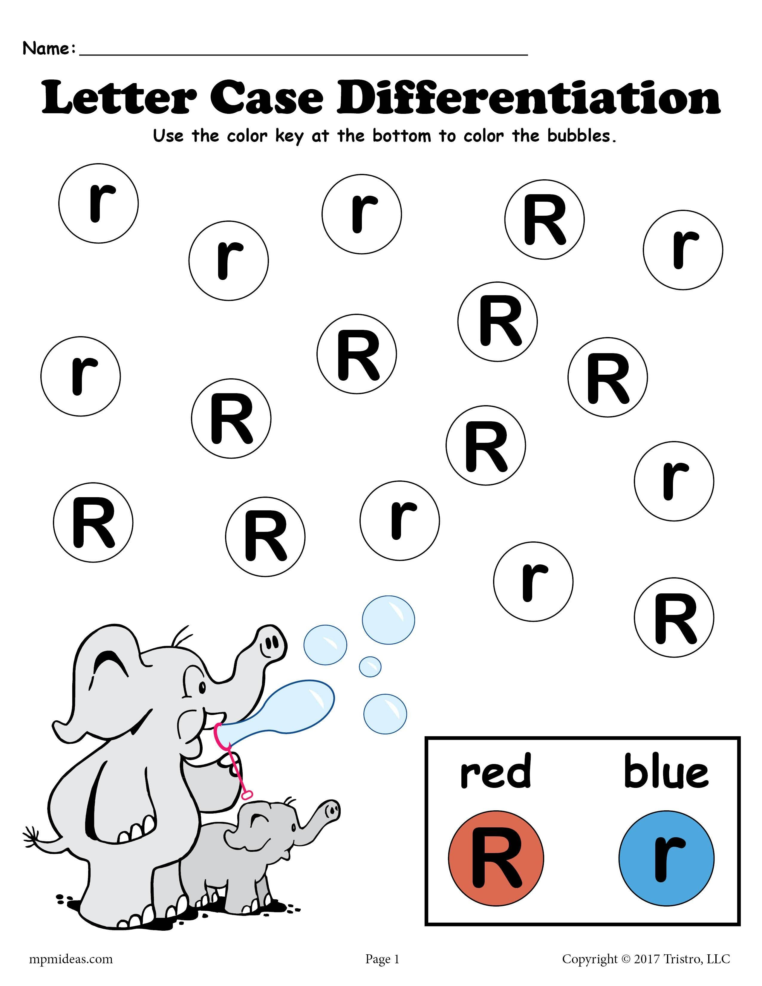 30 English Worksheets For Kindergarten R