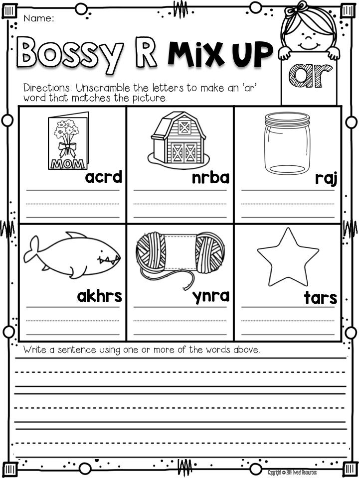 30 English Worksheets For Kindergarten R