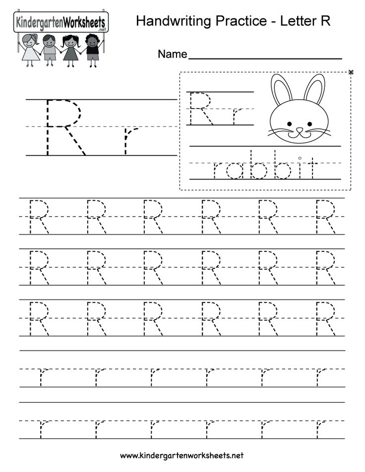 30 English Worksheets For Kindergarten R