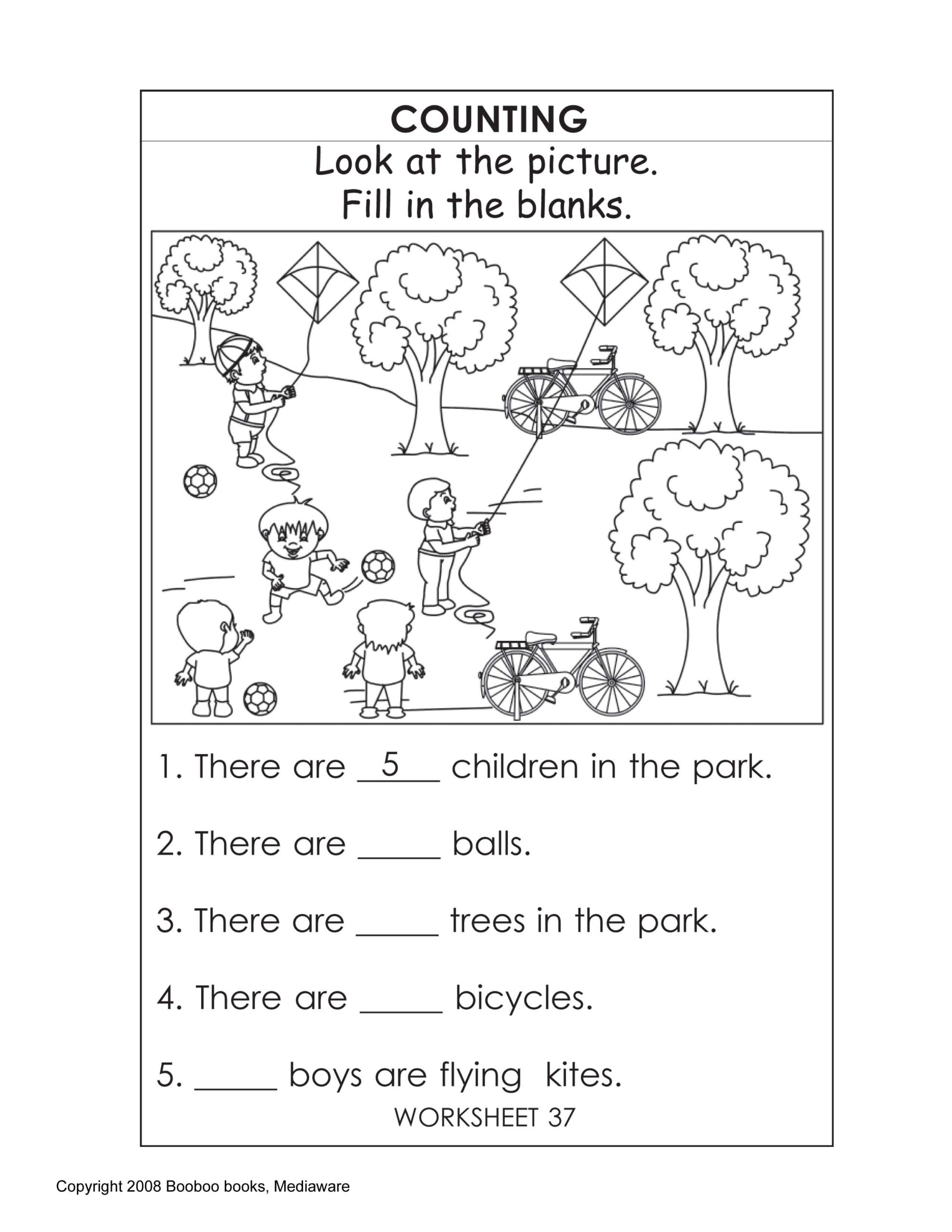 30 English Worksheets For Kindergarten R