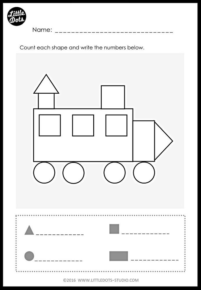 30 Evs Worksheets For Kindergarten Shapes