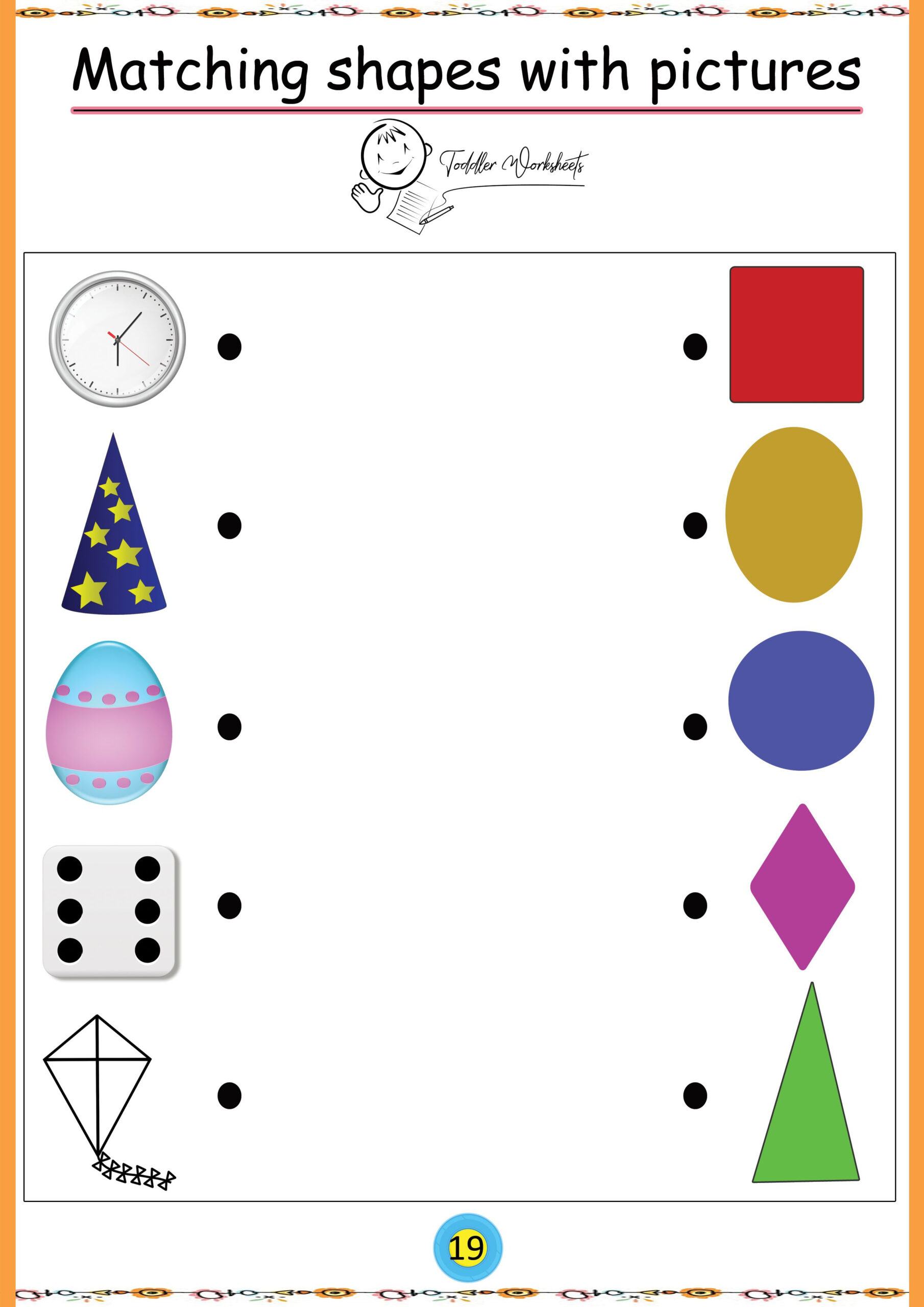 30 Evs Worksheets For Kindergarten Shapes