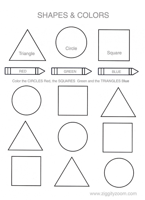 30 Evs Worksheets For Kindergarten Shapes