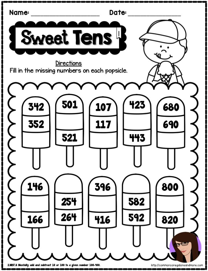 30 Fun Math Worksheets For 2Nd Grade