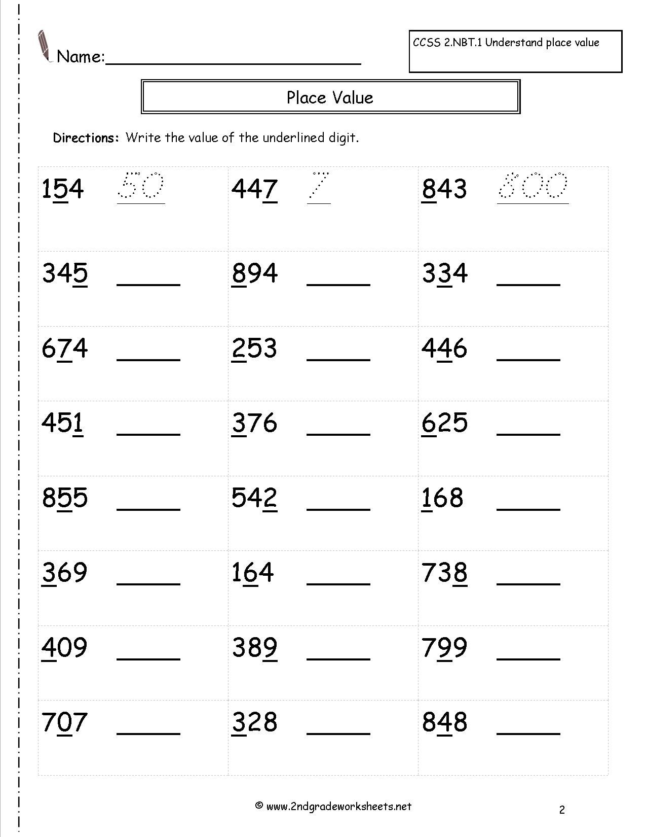 30 Fun Math Worksheets For 2Nd Grade