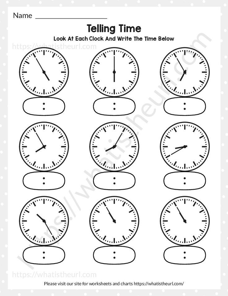 30 Grade 3 Math Worksheets Clock