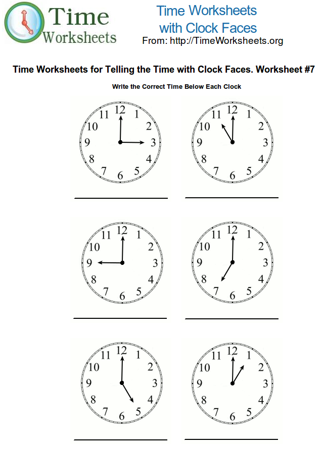 30 Grade 3 Math Worksheets Clock