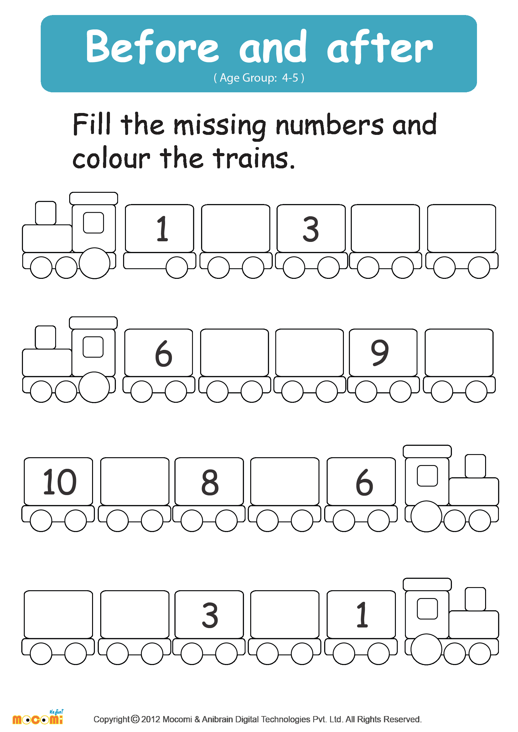 30 Lkg Worksheets Preschool Math