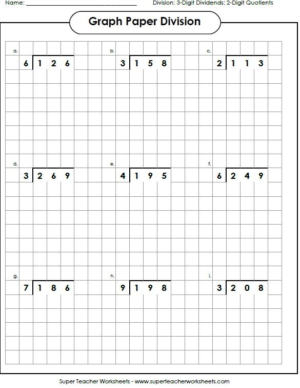 30 Long Division Worksheets 6Th Grade Multiplication