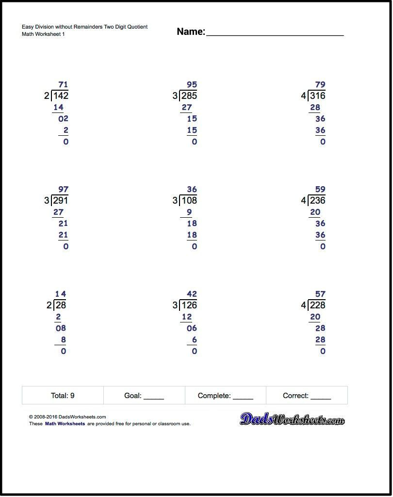 30 Long Division Worksheets 6Th Grade Multiplication