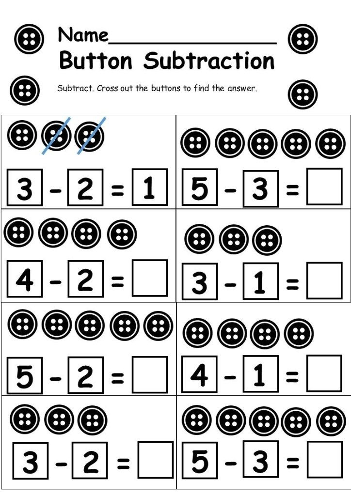 30 Math Subtraction Worksheets For Kids