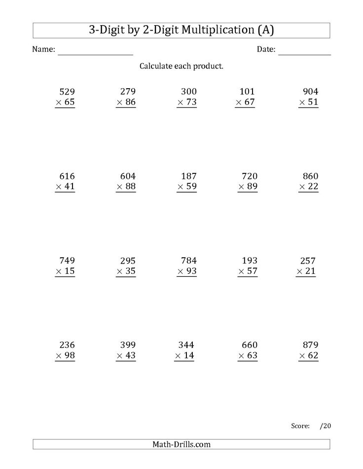 30 Multiplication By 3 Worksheets Free