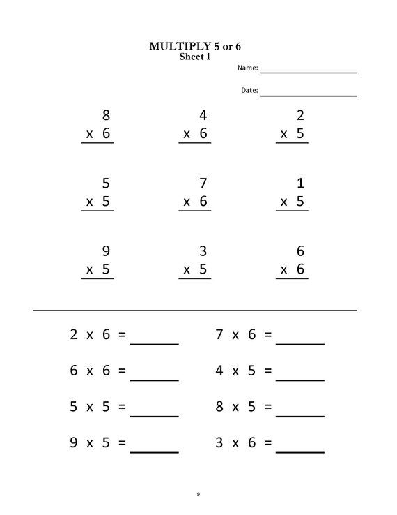 30 Multiplication By 3 Worksheets Free