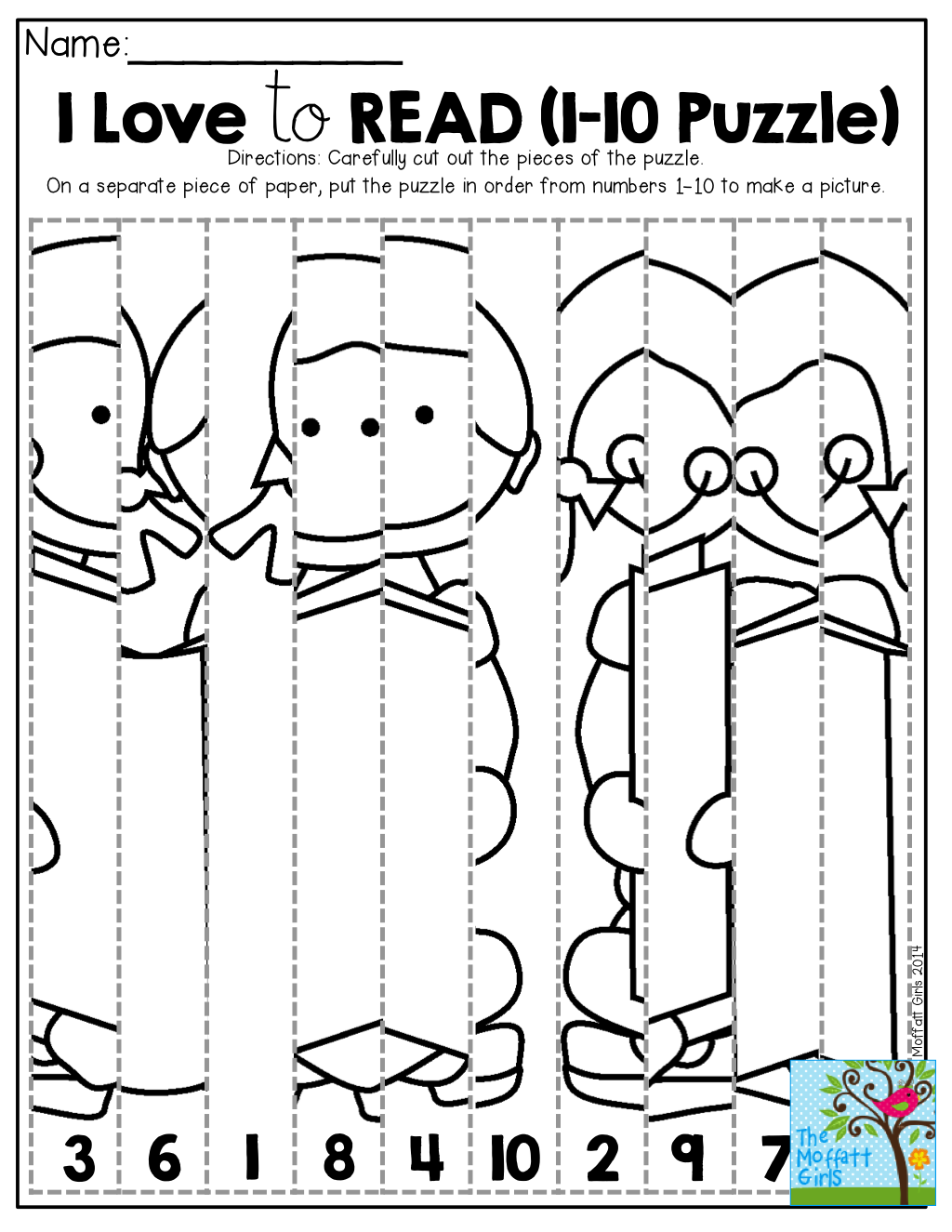 30 Numbers Worksheets For Kids Cut And Paste