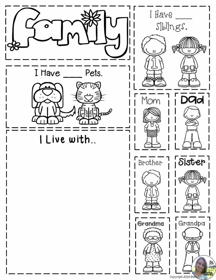 30 Rediscovered Families For Kindergarten Worksheets And Games