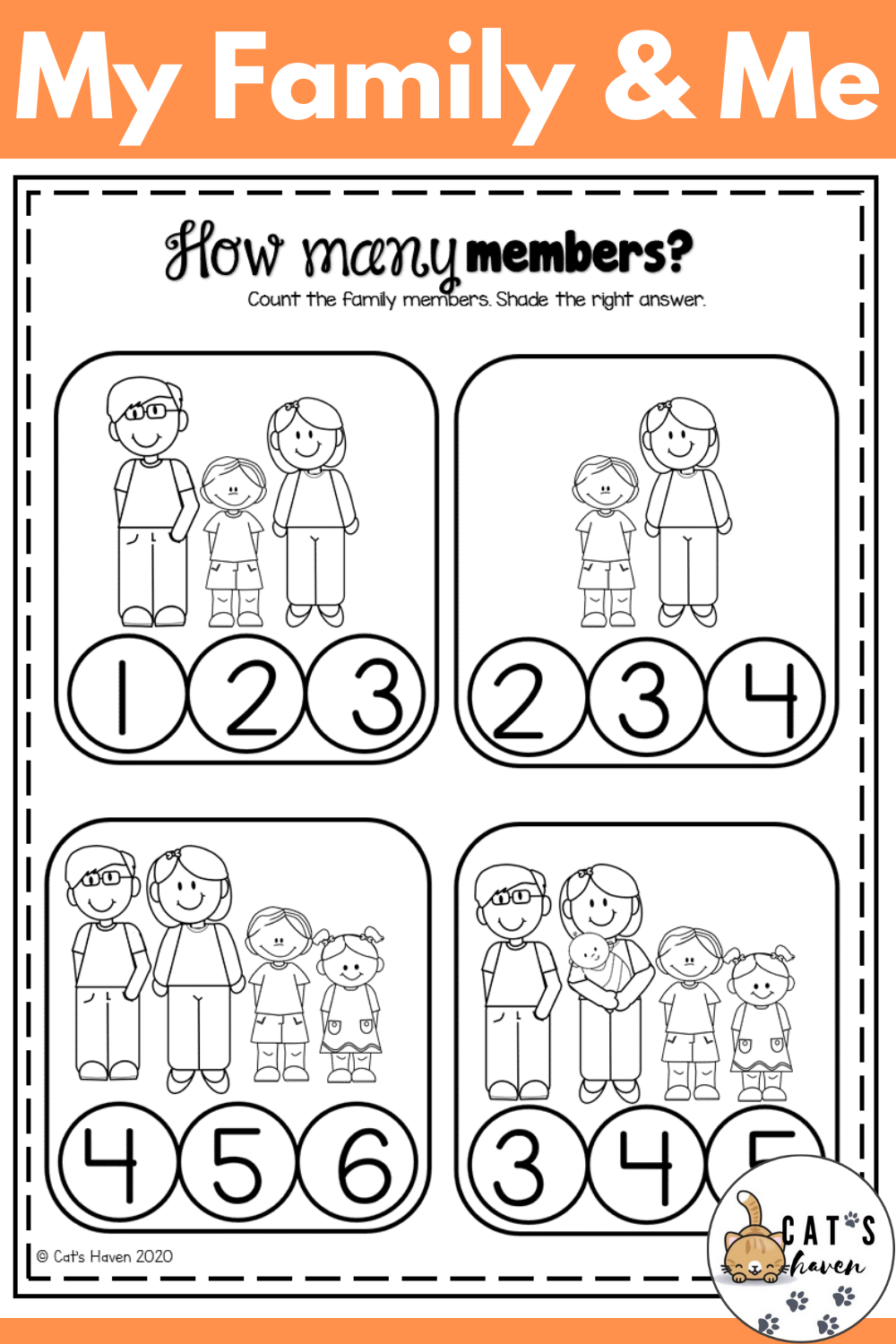 30 Rediscovered Families For Kindergarten Worksheets And Games