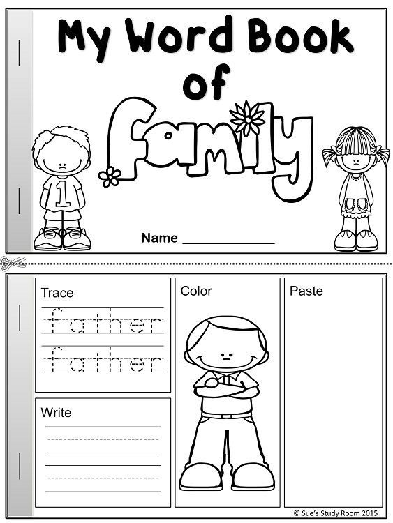 30 Rediscovered Families For Kindergarten Worksheets And Games