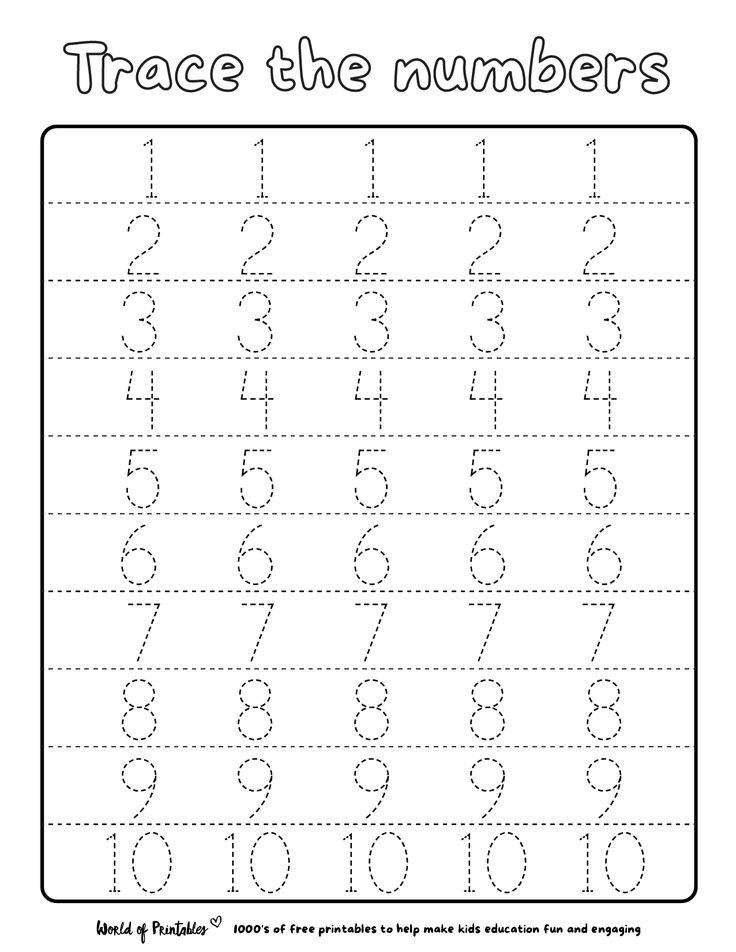 30 Tracing And Writing Number 8 Worksheet