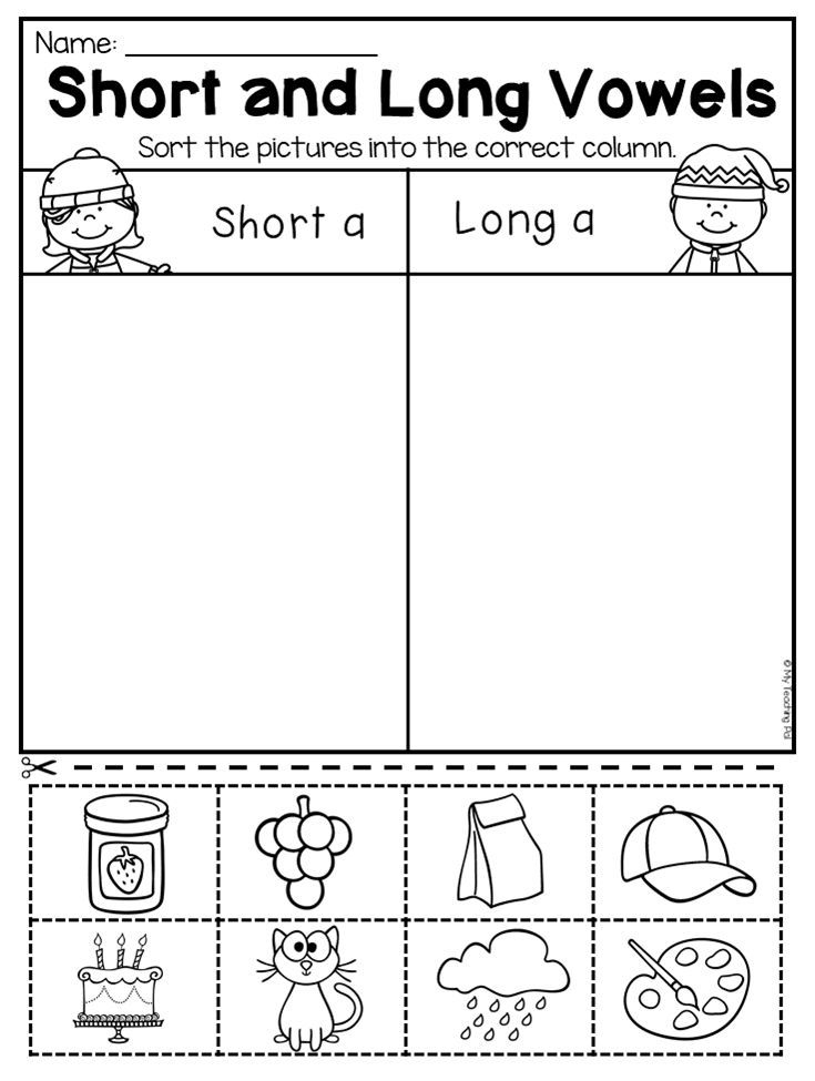 30 Vowel I Worksheets For Kindergarten