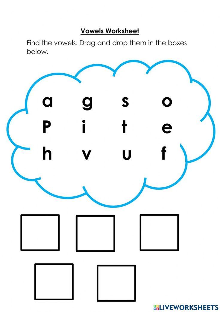 30 Vowel I Worksheets For Kindergarten