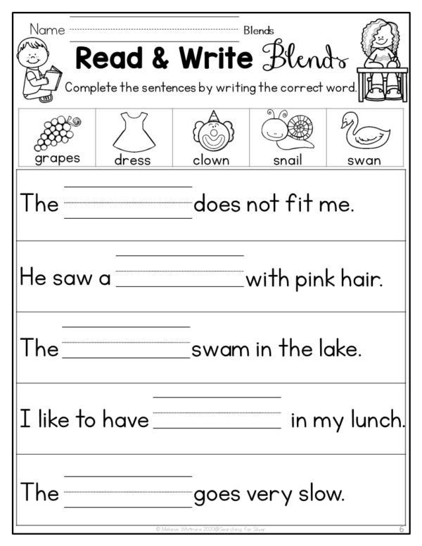 21 1St Grade Worksheets Free Printables Activities