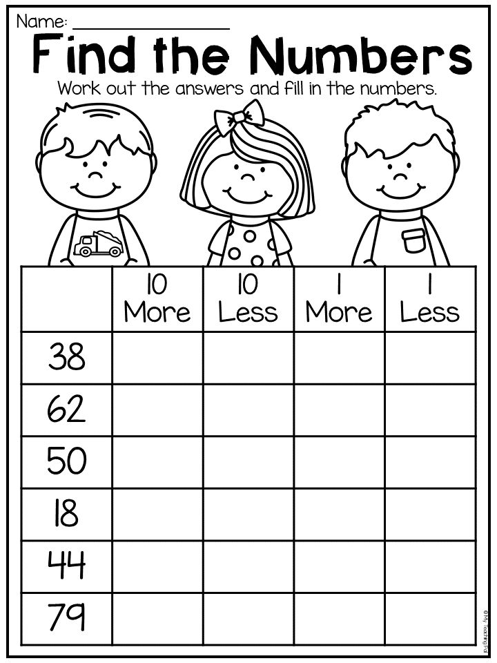 21 1St Grade Worksheets Free Printables Fun Math
