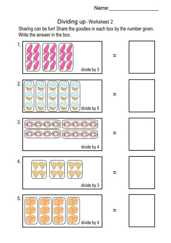 21 2Nd Grade Math Worksheets Division