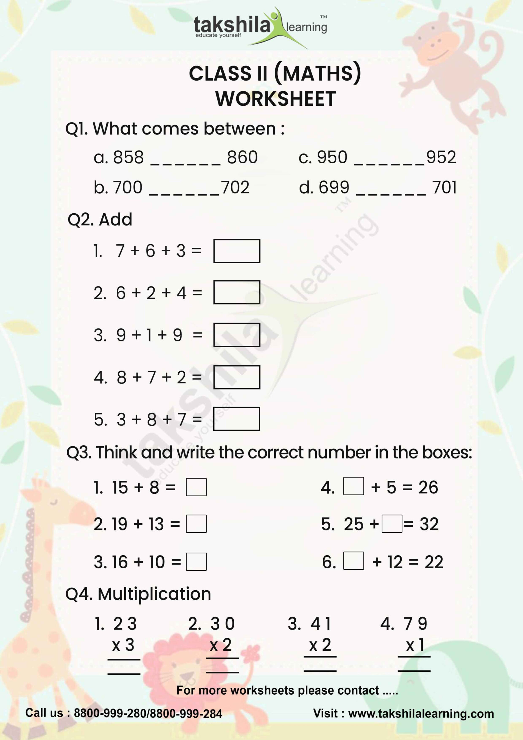 21 2Nd Grade Math Worksheets Division