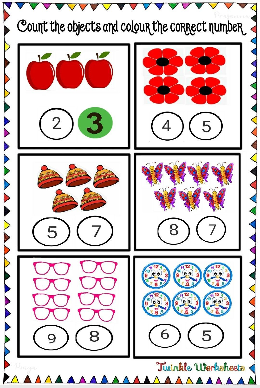 21 Addition Worksheets For Jr Kg