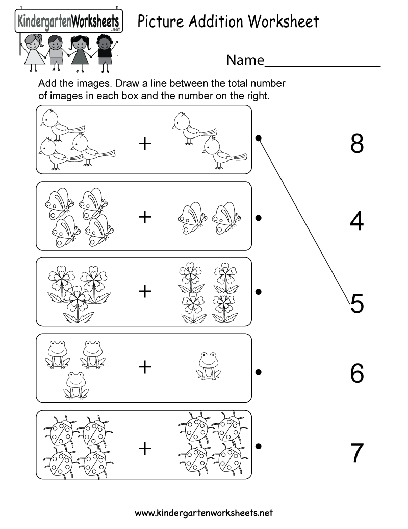 21 Addition Worksheets For Jr Kg