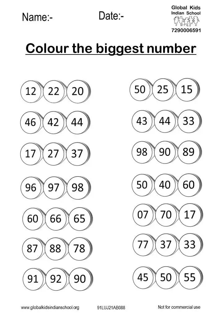 21 Addition Worksheets For Jr Kg