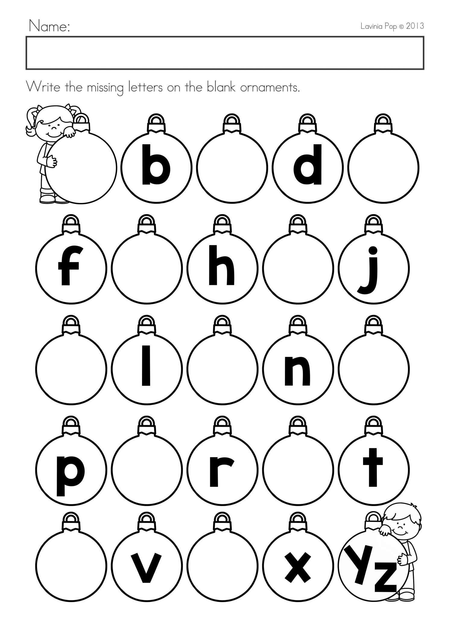 21 Alphabet Order Worksheets Kindergarten