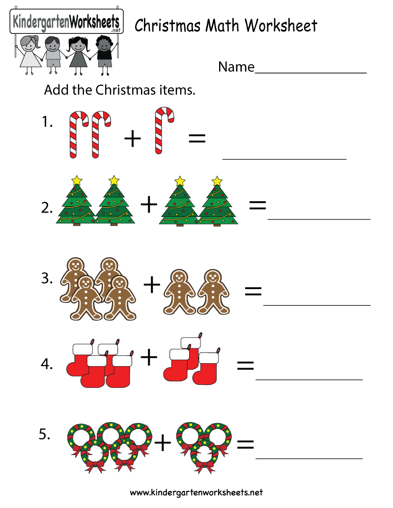 21 Christmas Worksheets For Kids Math