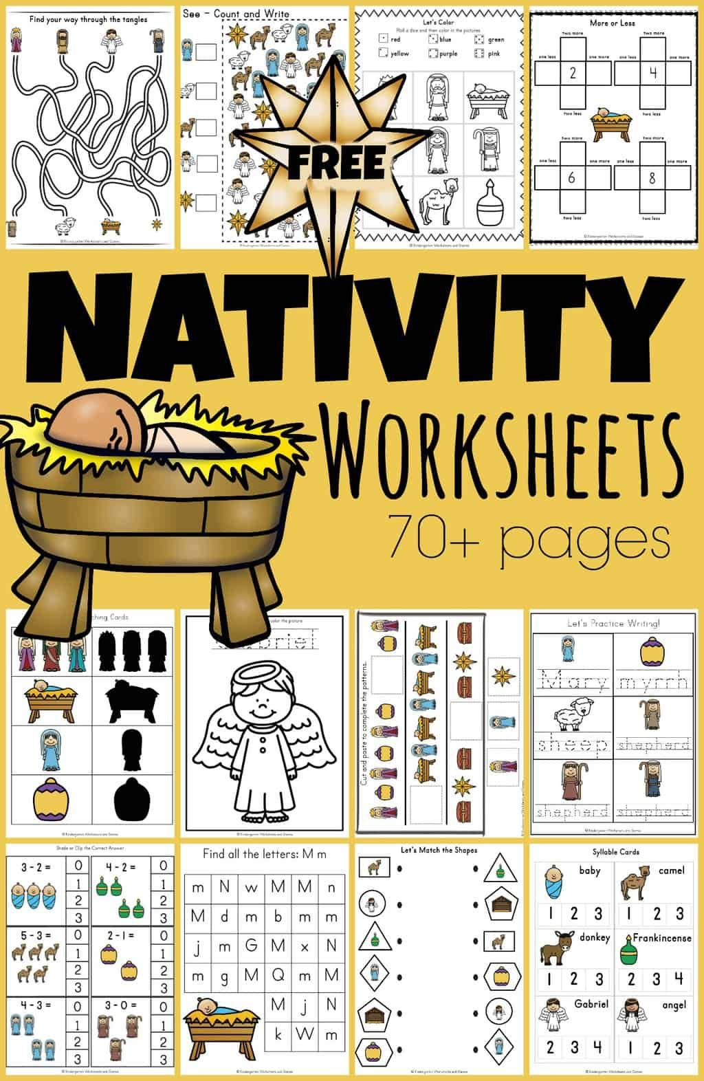 21 Christmas Worksheets For Kids Math