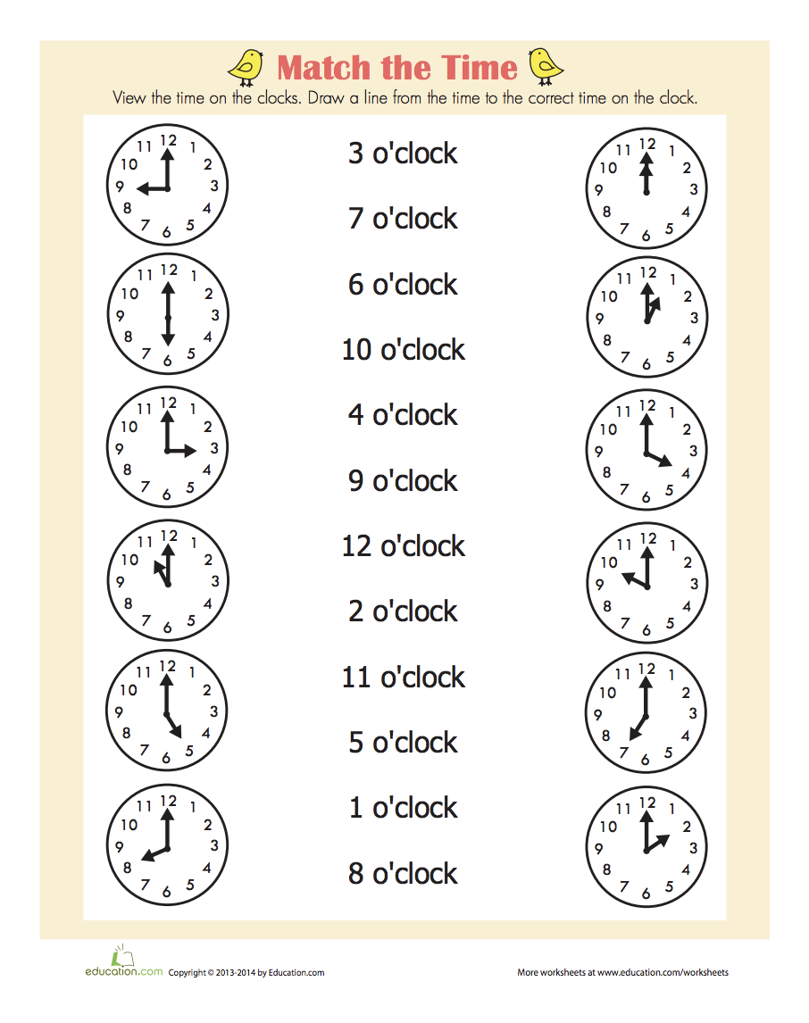 21 Grade 3 Math Worksheets Clock