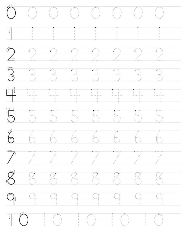 21 Tracing And Writing Number 8 Worksheet