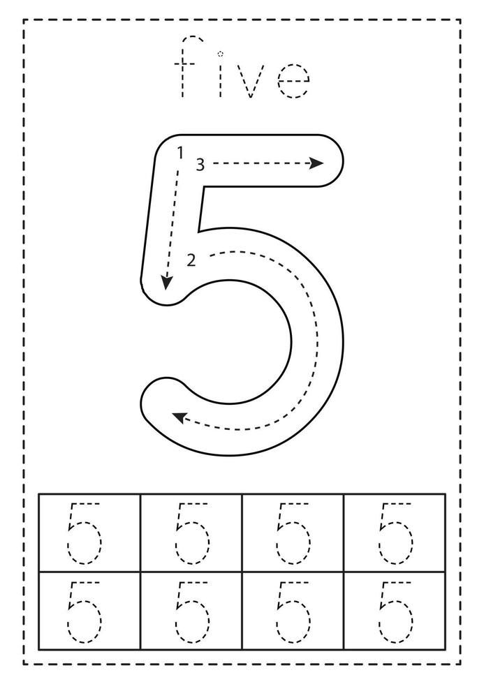 21 Tracing And Writing Number 8 Worksheet