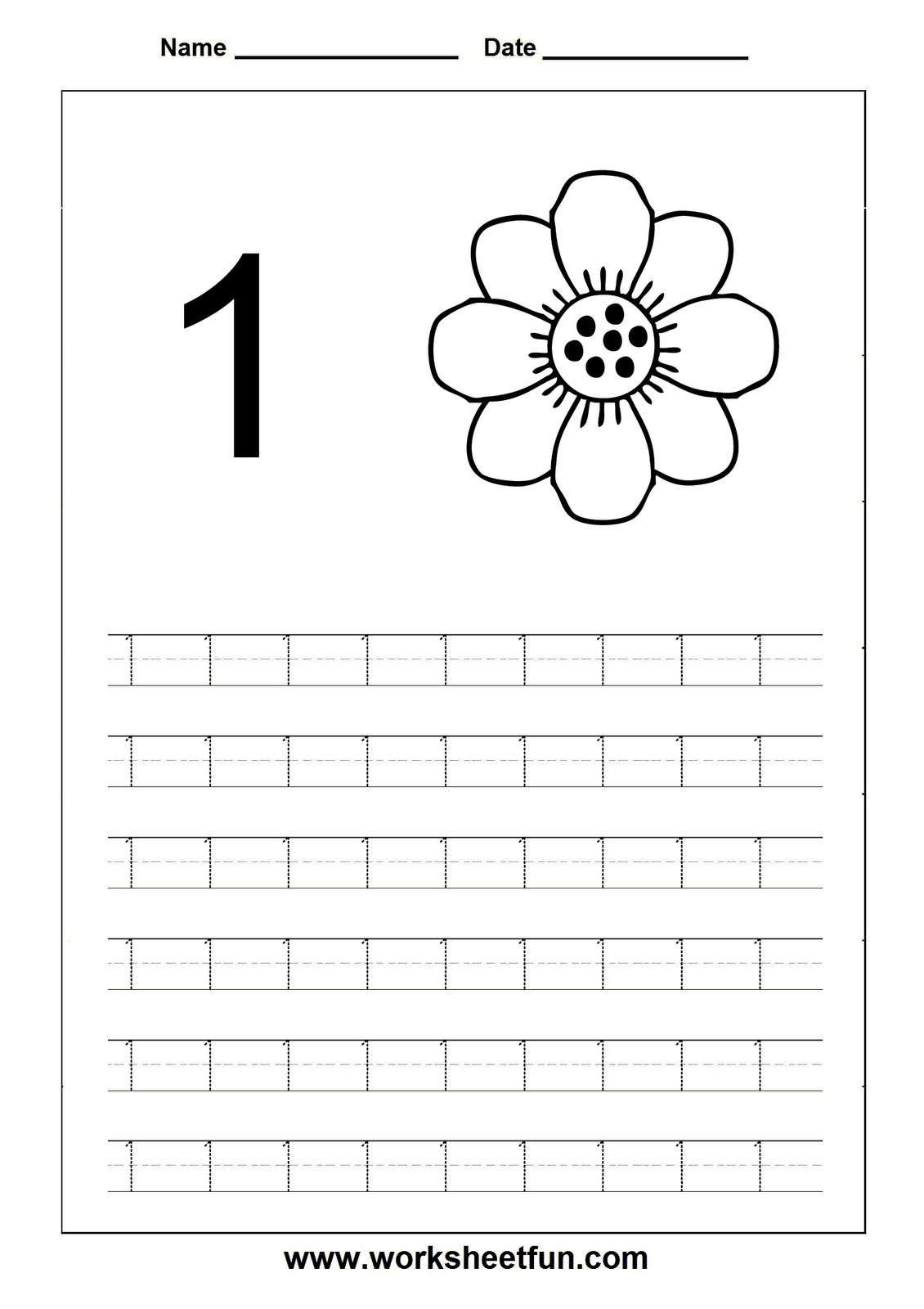 21 Tracing And Writing Number 8 Worksheet