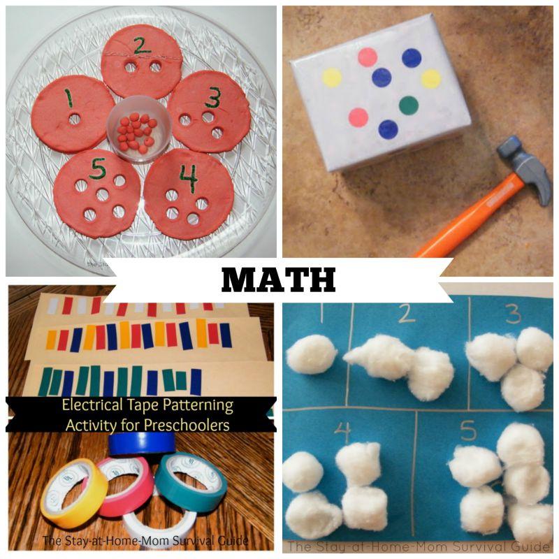 40 Activities for Preschool at Home The StayatHomeMom Survival Guide