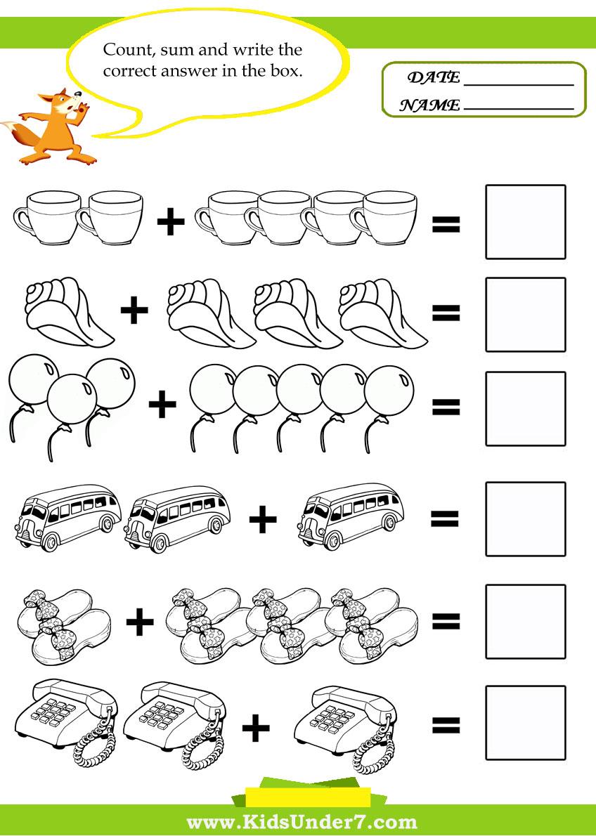 5 Best Images of Math Activities For Preschoolers Printables Kids